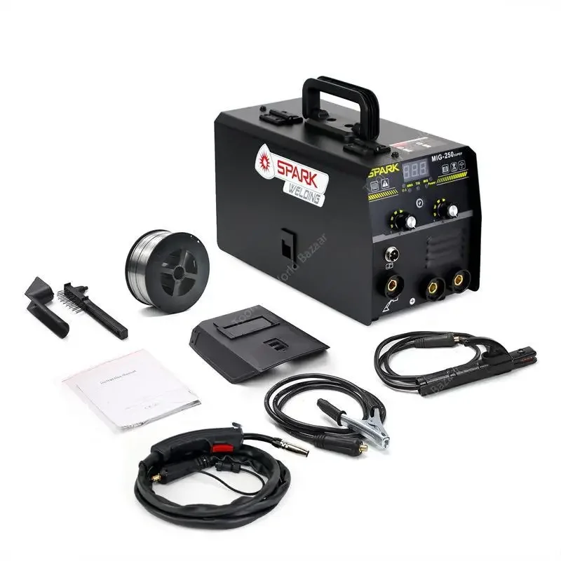 Airless two-guarantee manual argon arc welding three-purpose integrated welding machine