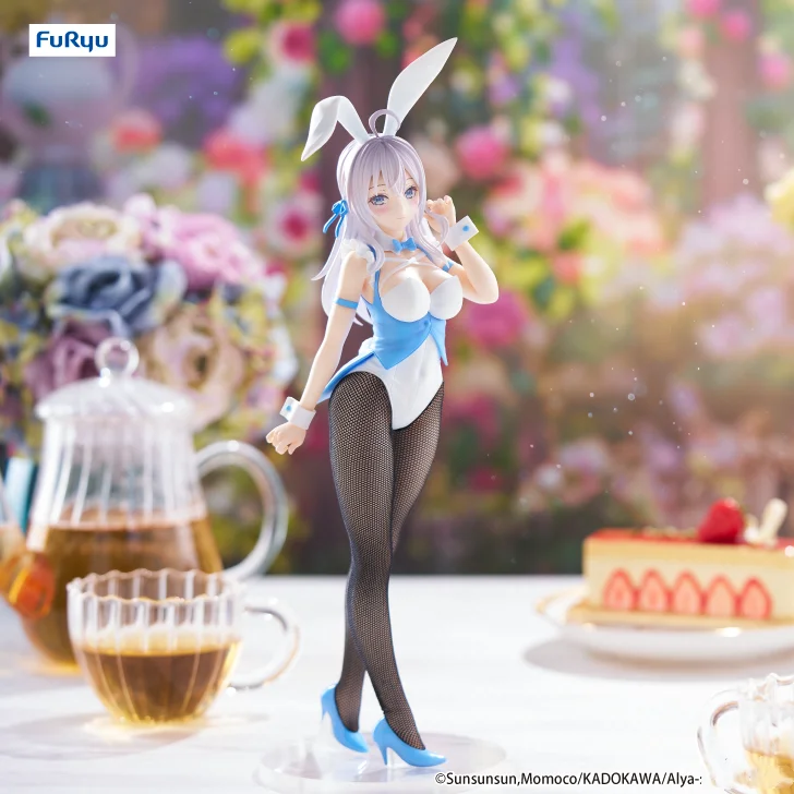 Original FuRyu Alya Sometimes Hides Her Feelings in Russian Alya BiCute Bunnies Anime Figure PVC Model Collection Doll