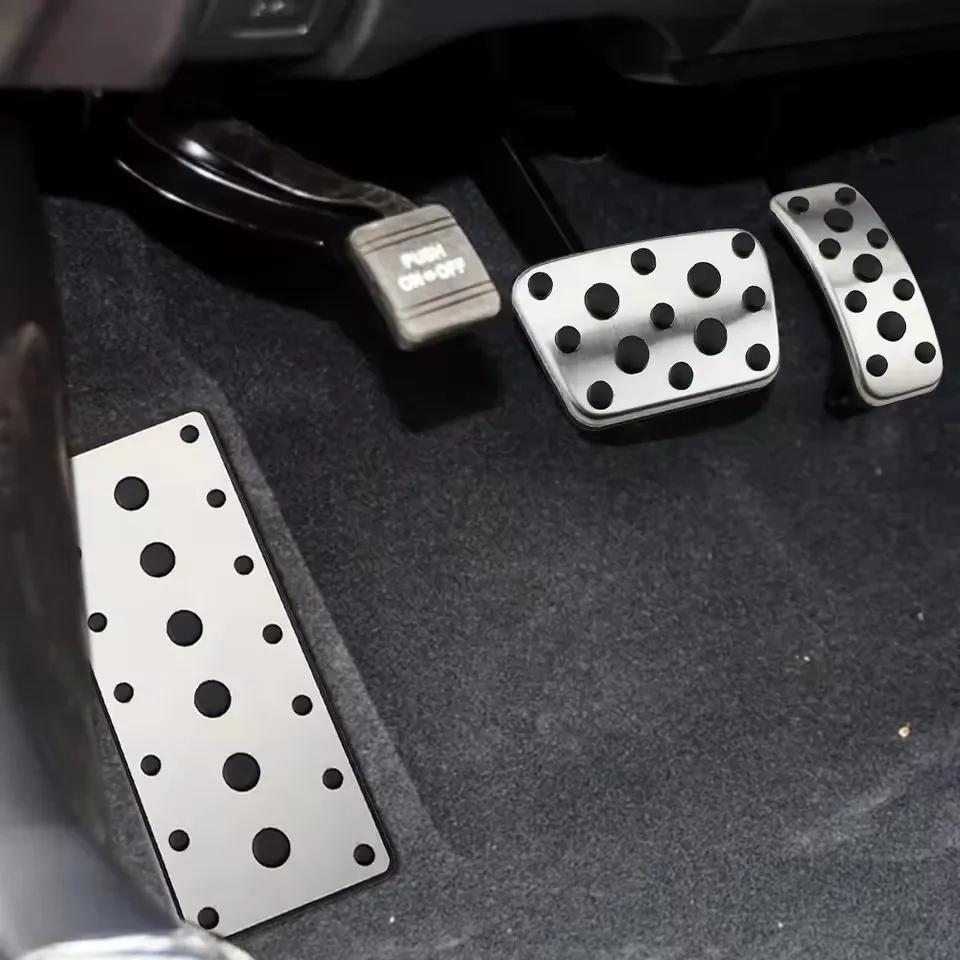 For Toyota Camry Haneda Lexus ES RX Throttle Brake Metal Foot Pedal Modification Car Accessories 5