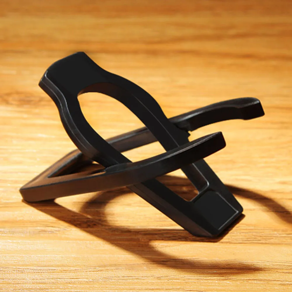 1Pcs Plastic Smoking Pipe Holder Rack ,Portable Foldable Tobacco Pipe Display Stand, Smoking Accessories Tool ,black or brown