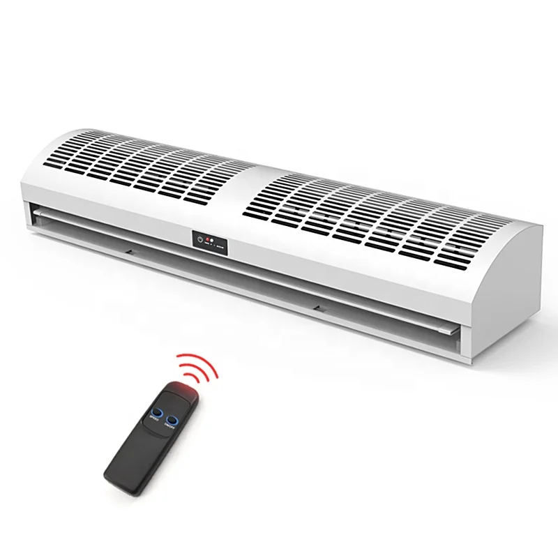 New Powerful Commercial Indoor Air Curtain 2 Speeds Remote Control