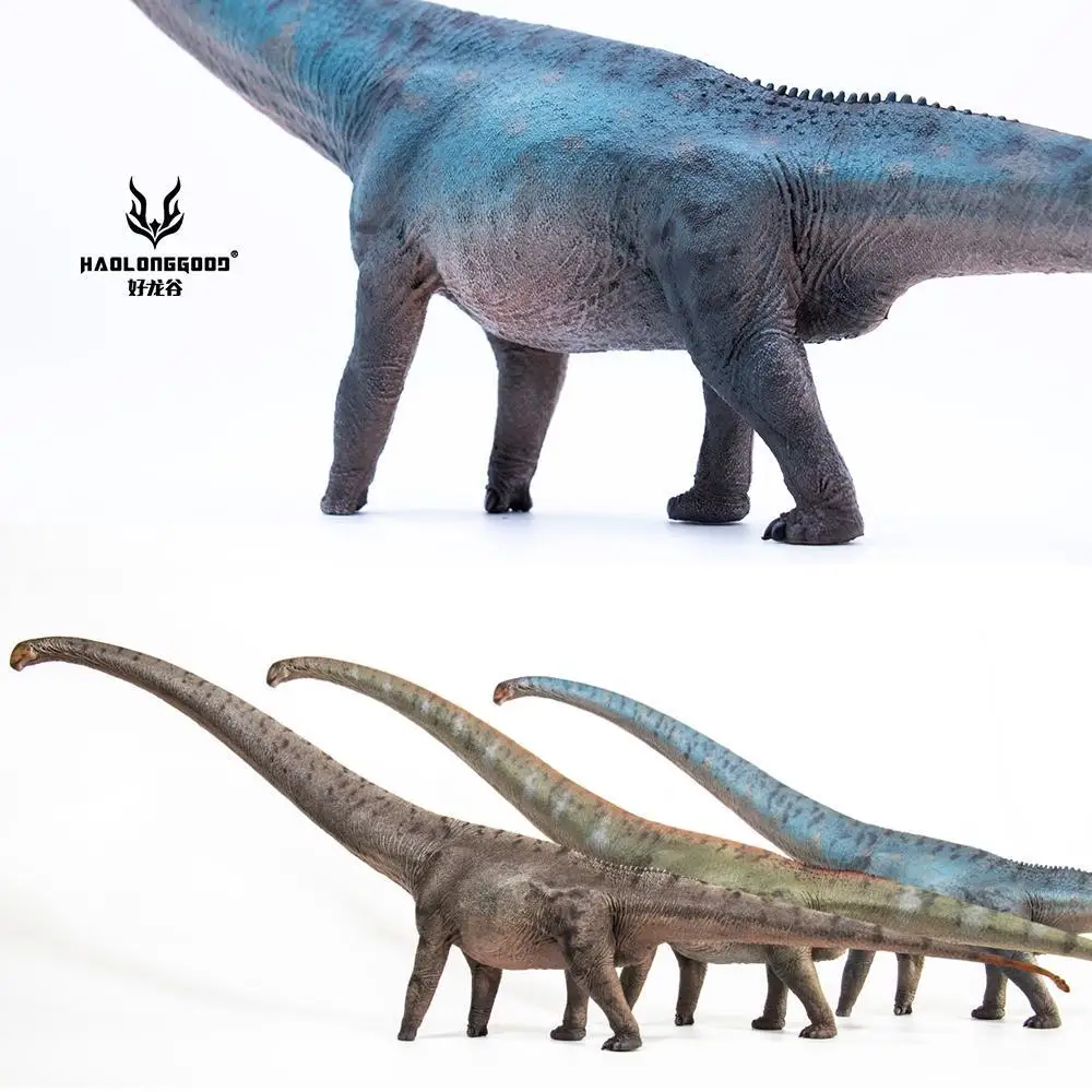 Estatua de dinosaurio HaoLongGood Mamenchisaurus tanystrofeus, modelo 1/35