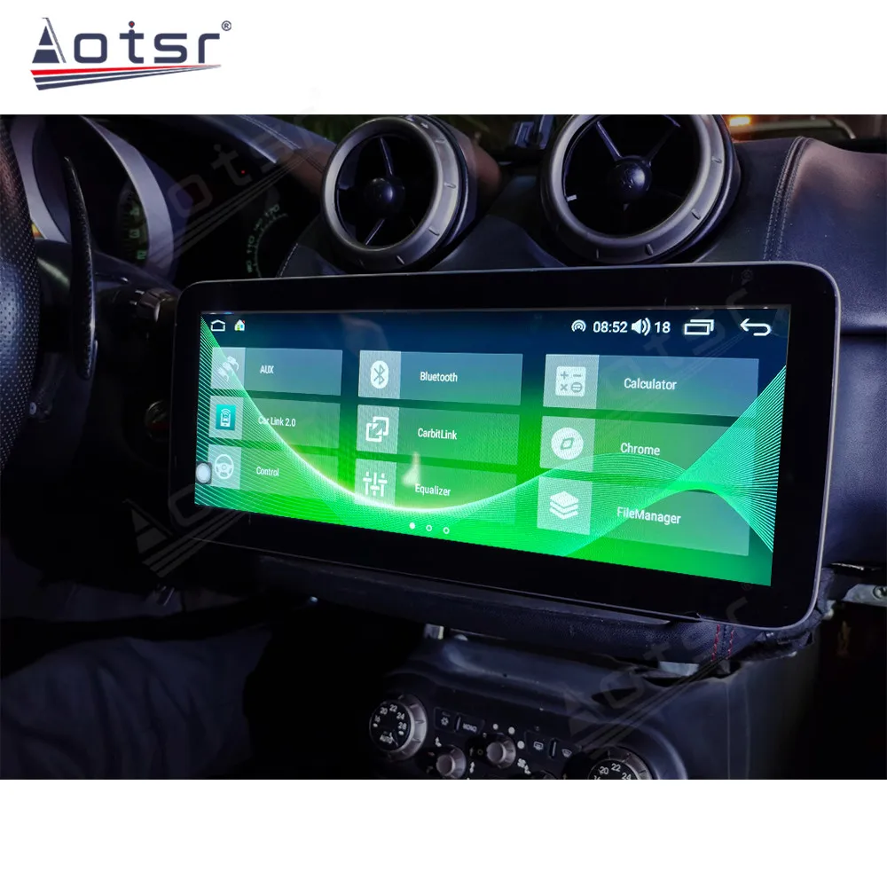 12.3 Inch Android Car Radio For Ferrari California 2009-2018 Navigation GPS Original Car Functions Auto Accessoires WIFI Carplay