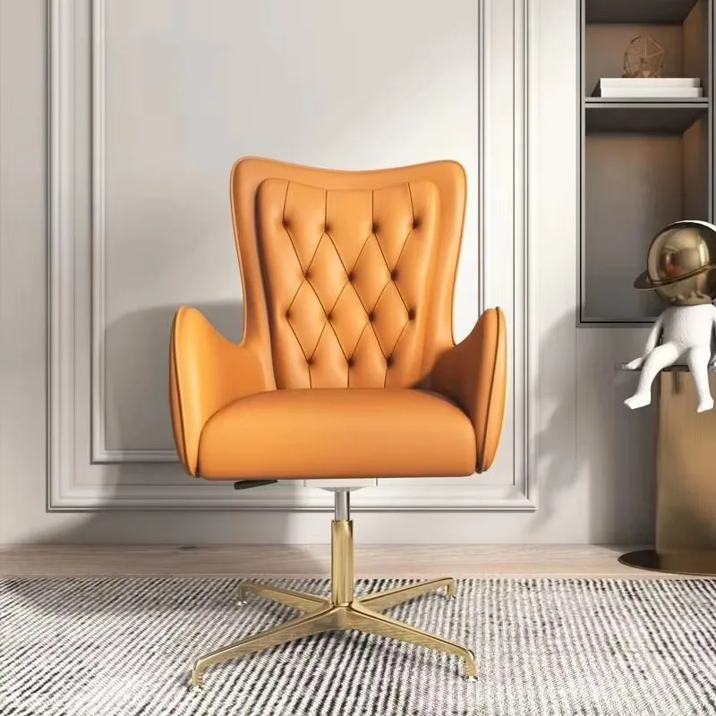 

Modern Visitor Office Chair Armrest Nordic Luxury White Relaxing Office Chair Ergonomic Designer Silla De Oficina Home Furniture