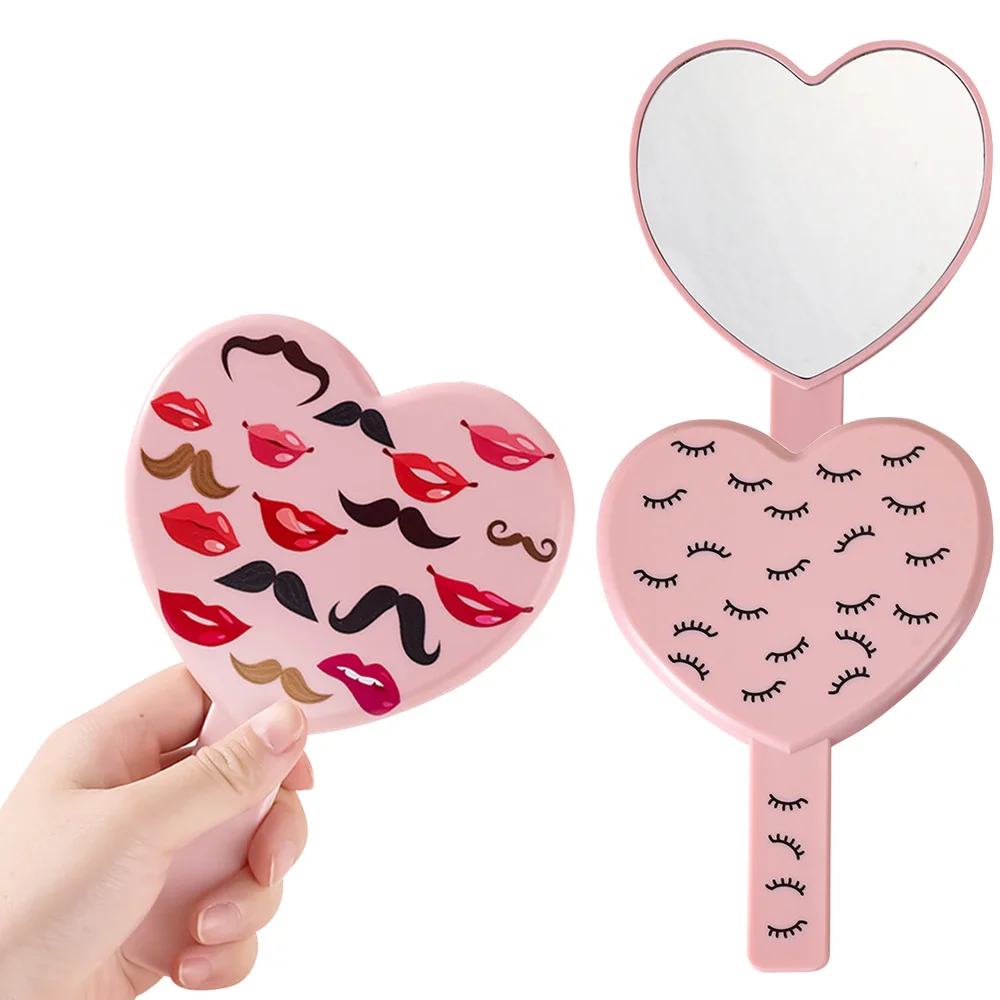 Specchio per trucco portatile Specchio per estensione ciglia portatile per donne e ragazze Specchi piccoli per il viso Strumento da tavolo per bellezza cosmetica