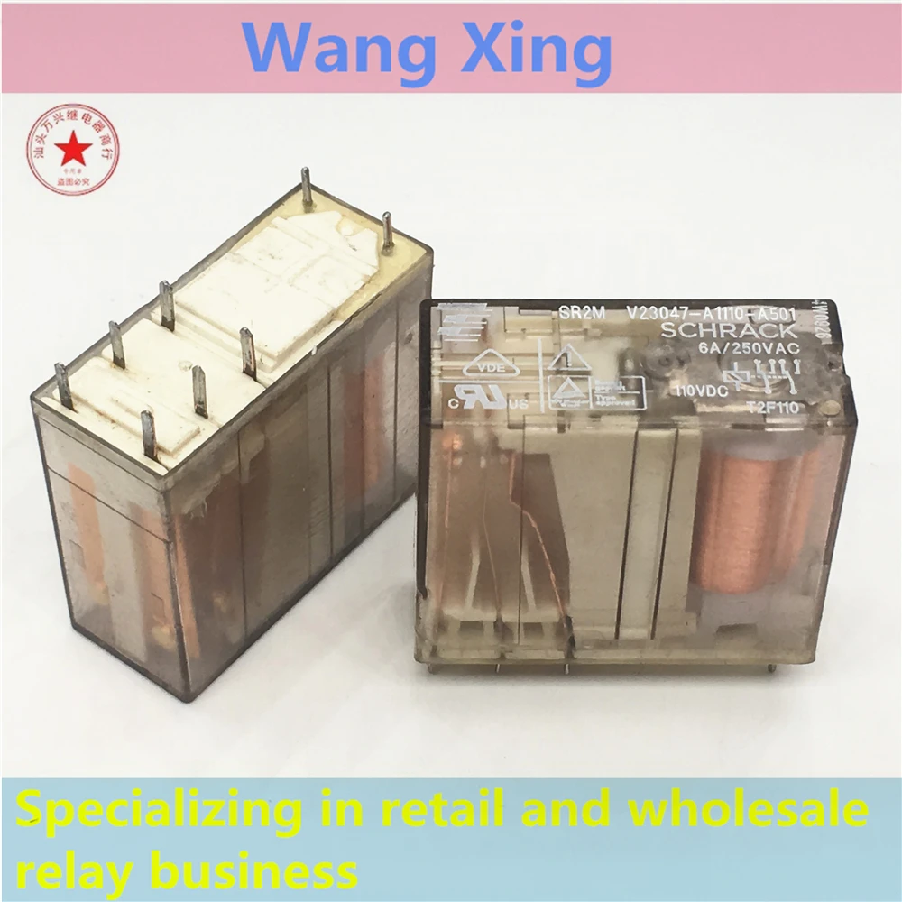 

V23047-A1110-A501 110VDC Electromagnetic Power Relay 8 Pins