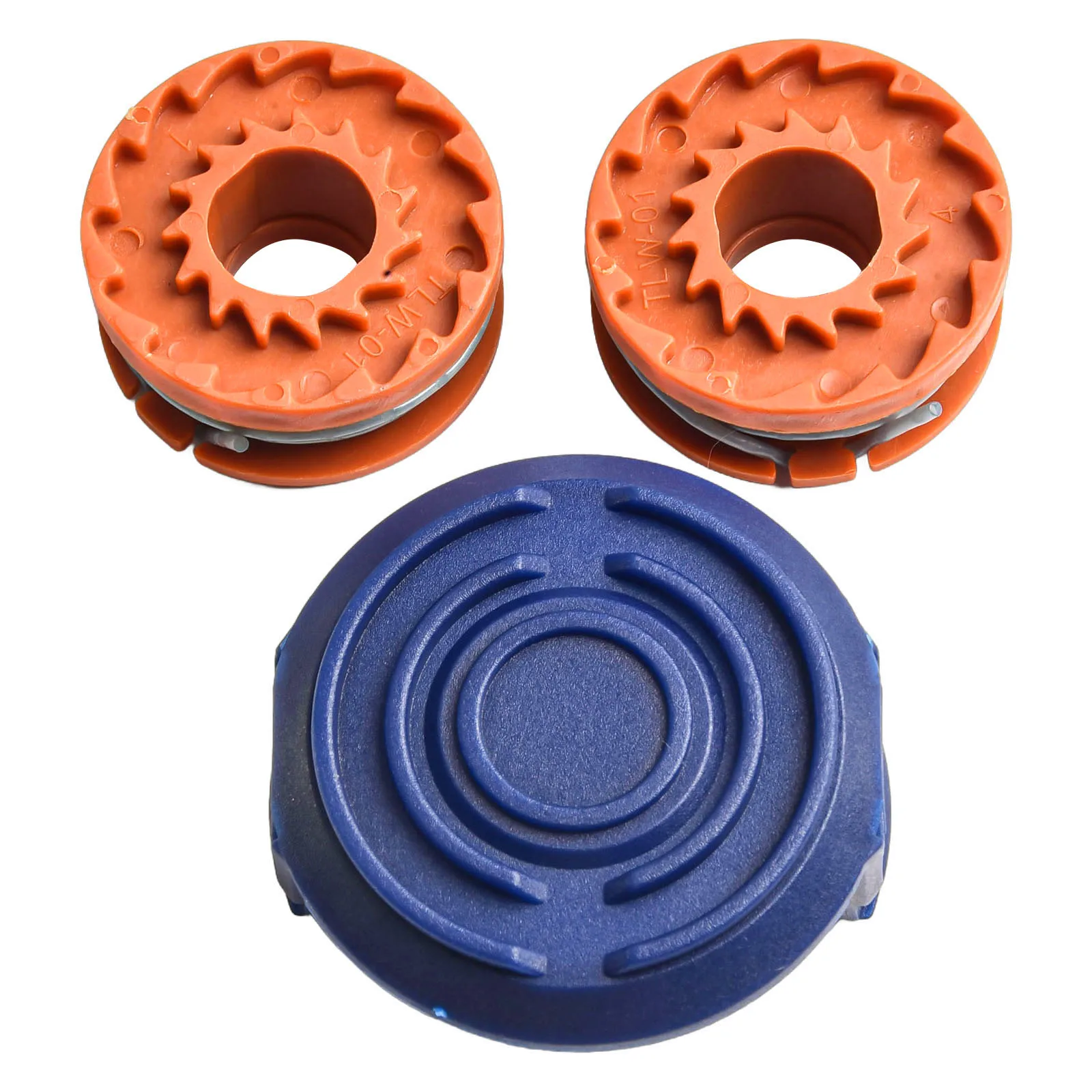 Tapa de carrete para desbrozadoras, piezas de herramientas de jardín, carretes de hilo para cortasetos. Tapa de cubierta para BAUKER CGT18LW, piezas de herramientas de jardín para BAUKER CGT18LW