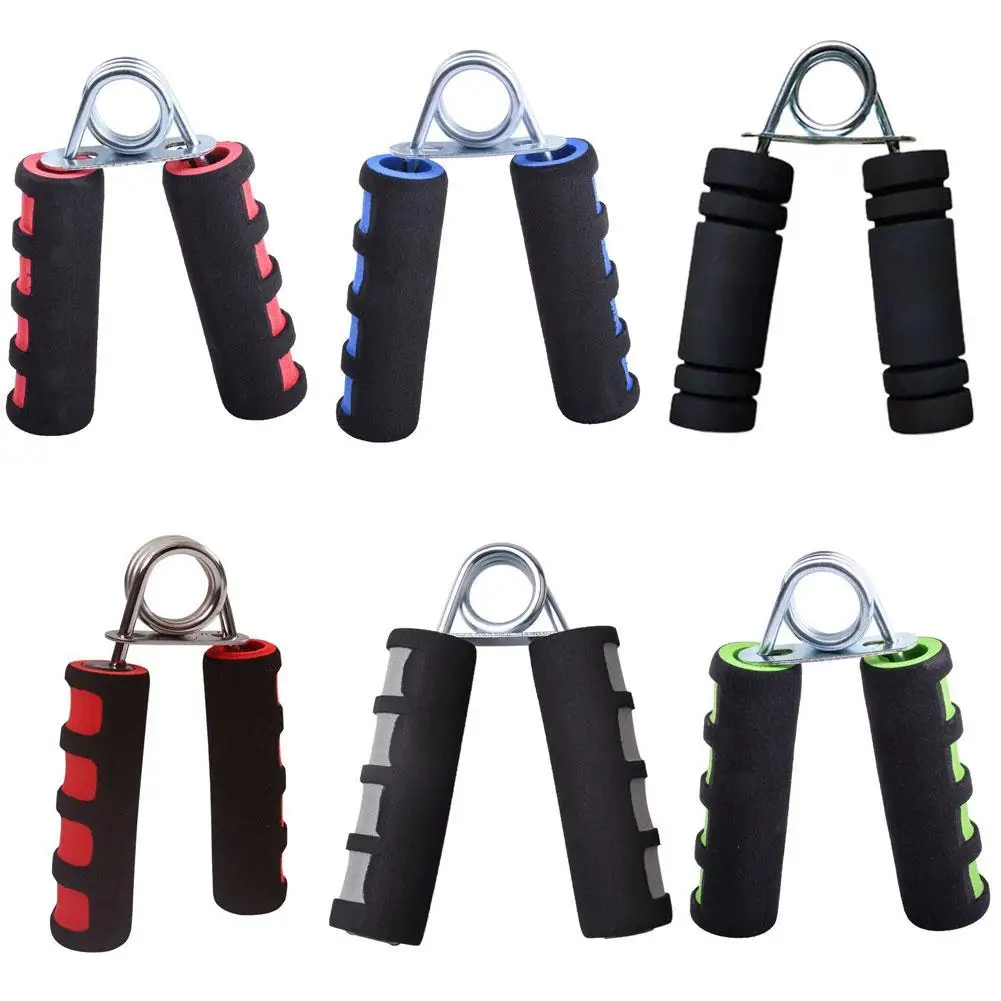 Hand Exerciser A Type Sponge Spring Grip Finger Forearm Muscle Recovery Training Gripper Portable Fitness Equipment