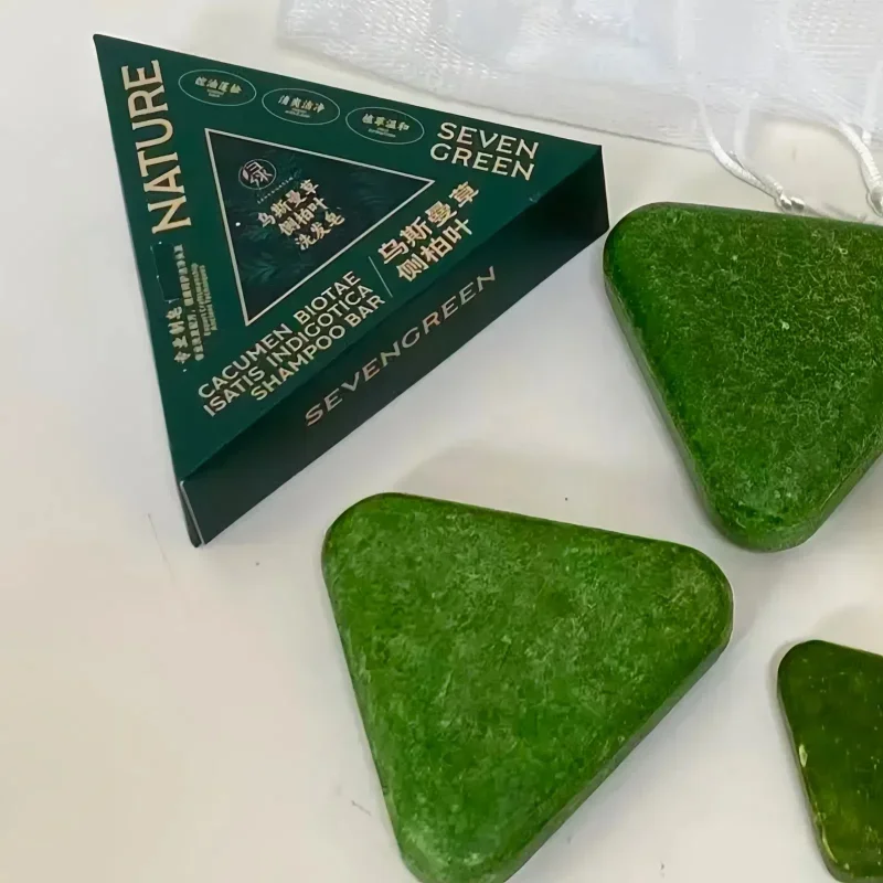 Шампунь с листьями Arborvitae, мыло ручной работы, натуральное травяное мыло для облегчения зуда кожи головы, способствующее росту волос, предотвращающее выпадение волос и перховое мыло