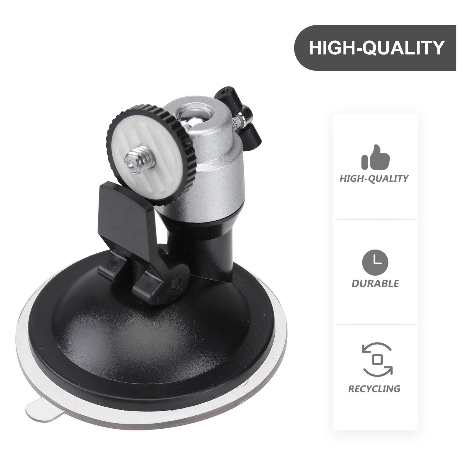 

Car Camera Bracket Suction Mount For Dashboard Windshield 360 Swivel Mini Camera Stand Holder Tripod Auto Photography