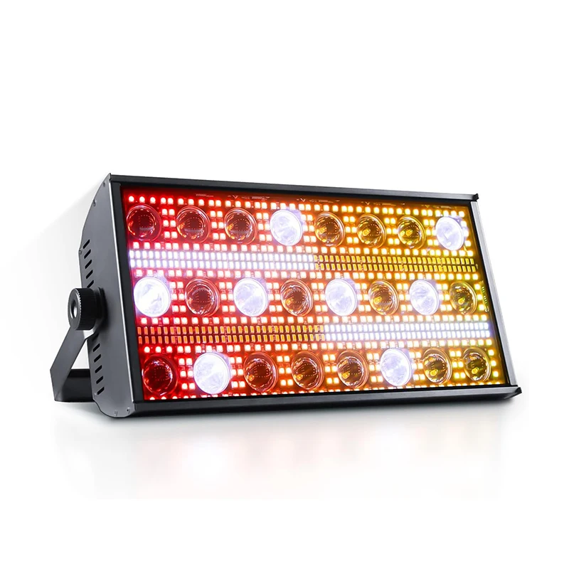 

300 Вт светодиодный луч и стробоскоп RGBW 4в1 48 перегородка стробоскоп 24 шт. 8000K стробоскоп DMX супер яркий DJ Wash Bar сценическое освещение