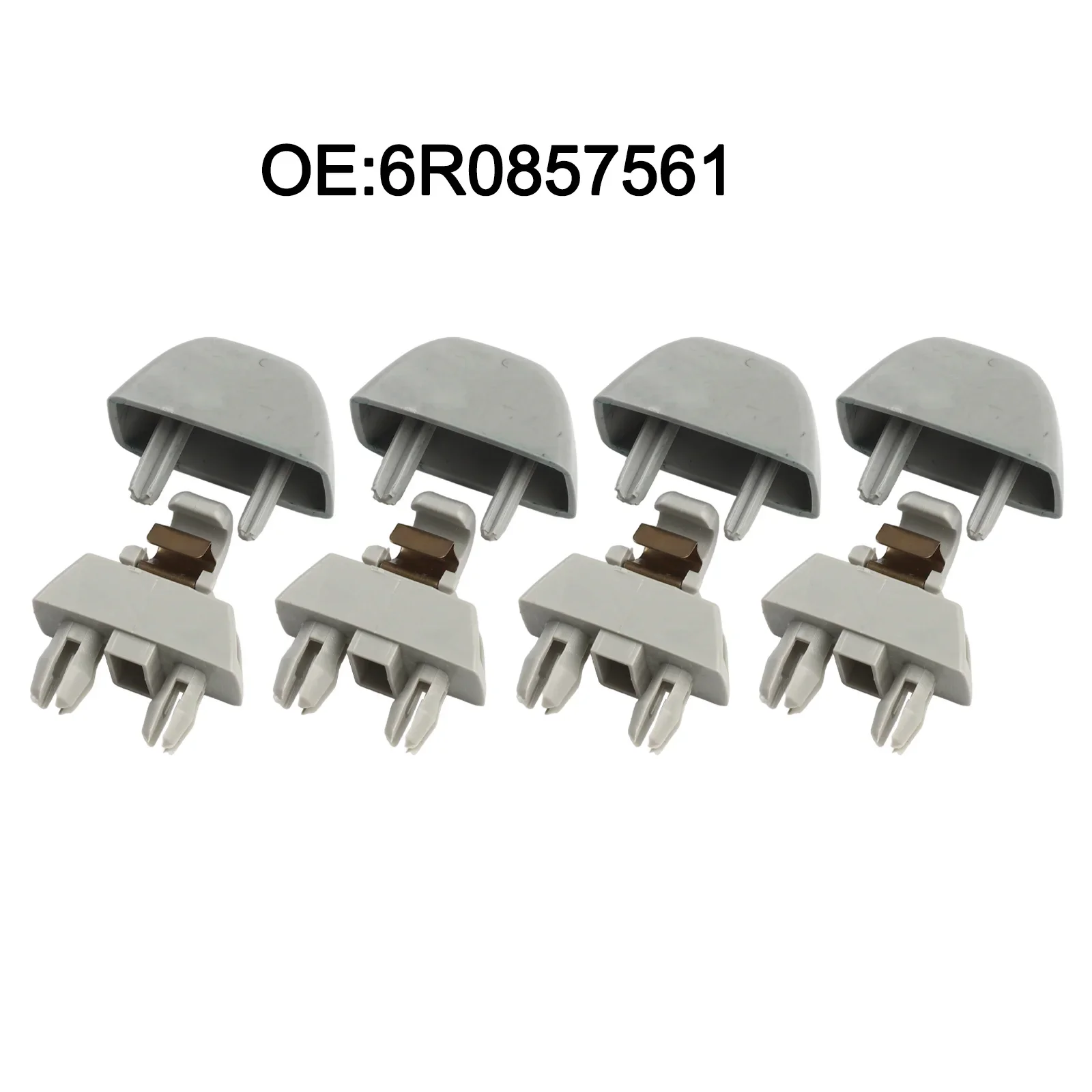 

Replacement Parts Car Sun Visor 4PCS Set Compatible With Multiple Models Non-deformation OEM Number 6R0857561 For Polo