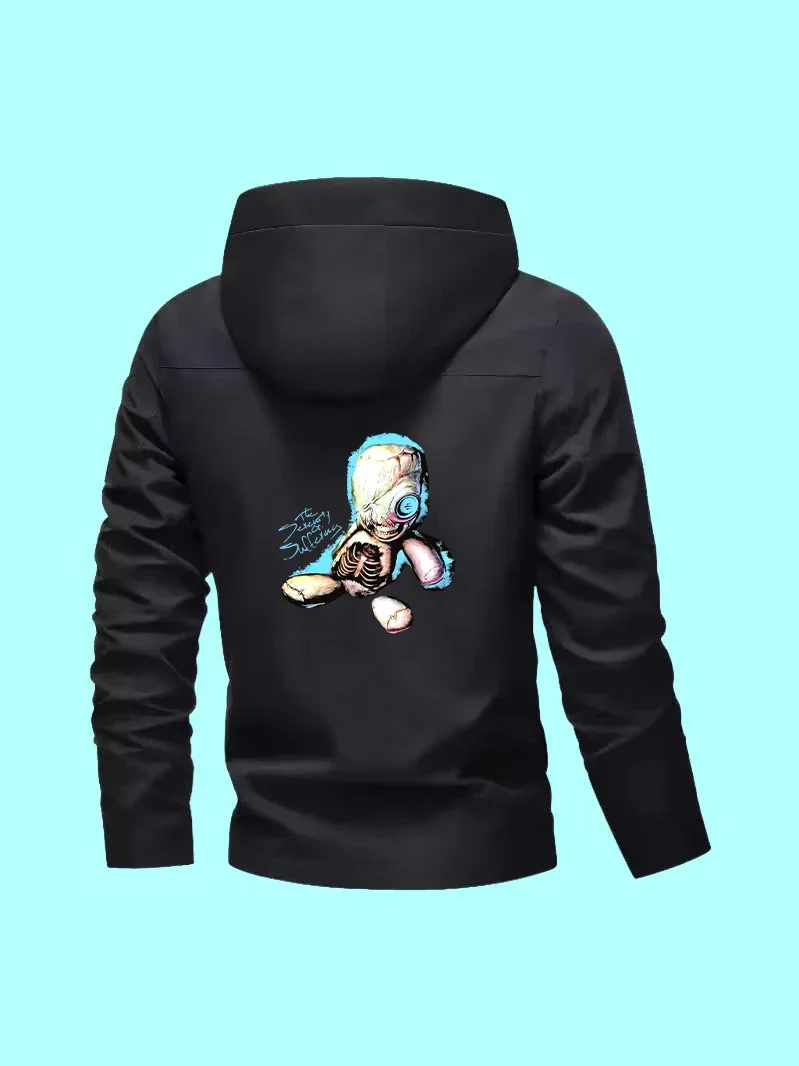 

The slim-fit men's jacket mixes new style and classic vibe, sports prints, fits shopping, home wear and daily travel.