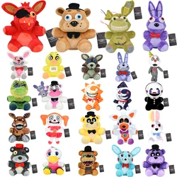 Five Night At Freddy Fnaf Cute Plush Toys Game Doll 18CM Bonnie Bear Foxy Cartoon Stuffed Dolls Freddy Toys For Children Gifts