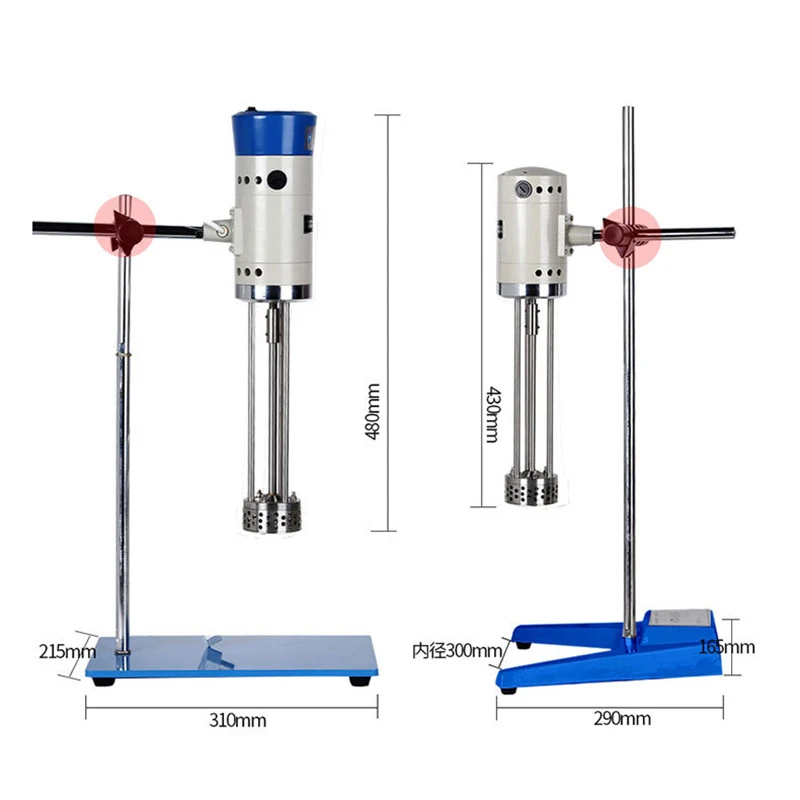 

Experimental Digital Display High Speed Dispersion Homogenizer Cosmetic Emulsifier Shear Emulsifier