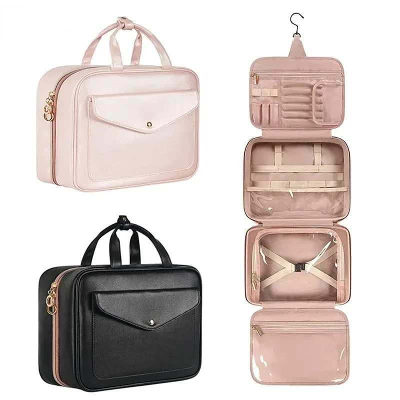 Travel Organizer Hanging Toiletry Bag Men Bathroom Large Portable Storage Box Waterproof Women Toiletry Cosmetic Makeup Case