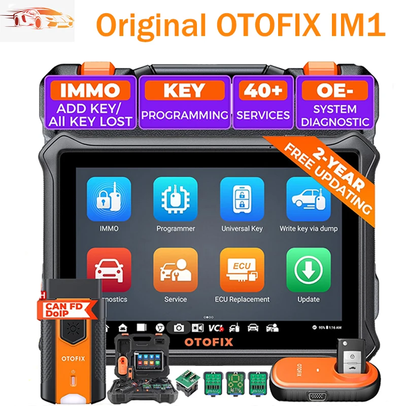 OTOFIX IM1 Car Key FOB Programming Tool Upgrade of MaxiIM IM508 Diagnostic Scan Tool XP1 Auto Key Programmer 2 Years Free Update