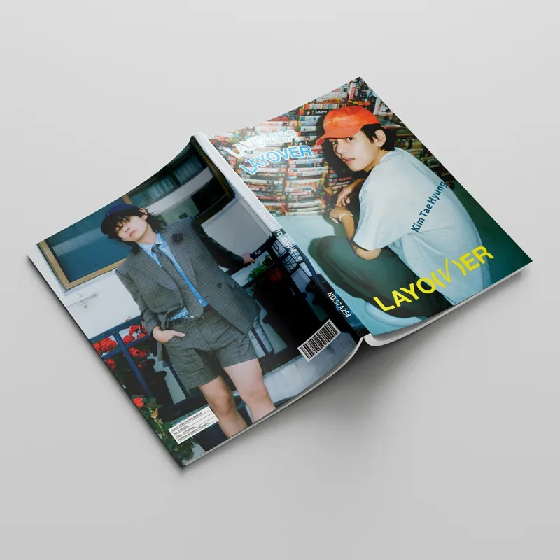 NEW Photo Album Kim Tae Hyung New Album Layover Surrounding Magazines Collection Albums Celebrity Photo Posters