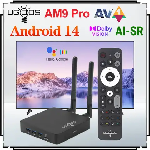 Android TV Box 4K 11.0 WiFi 4GB RAM VONTAR