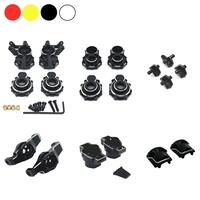 Metal Portal Axle Gear Housing Diff Cover Axle Mount For HB Toys R1001 R1002 R1003 TRAXXAS TRX4 TRX6 1/10 RC Car Upgrade Parts