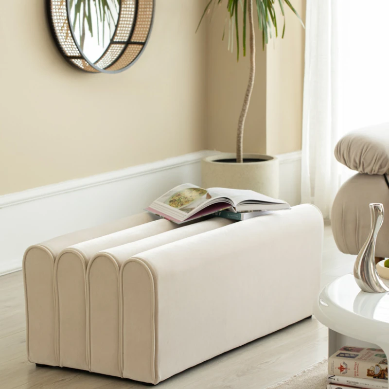 

Entrance stool Cloakroom Clothing store Sofa stool Internet celebrity small Shoe changing
