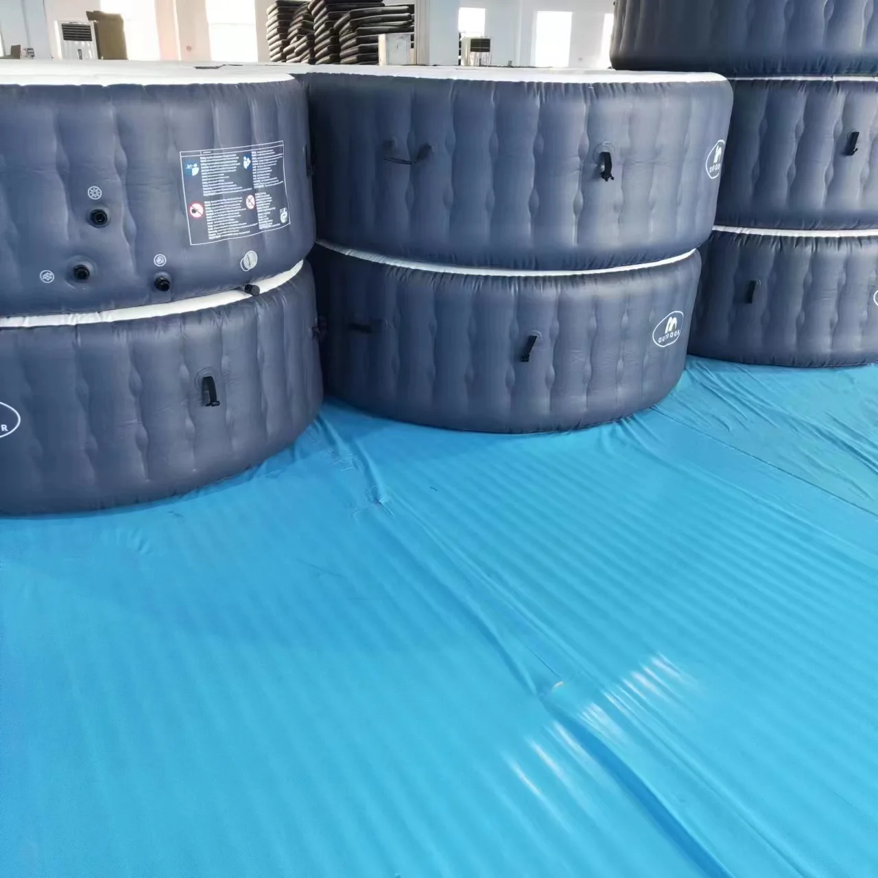 Inflatable Tub Tub Convenient Bathtub Hot Water System Bubble Jet Inflatable Jacuzzi