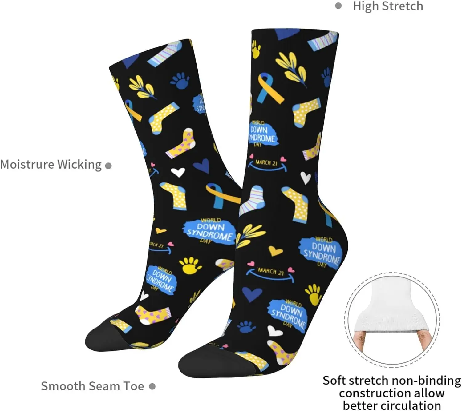 منتصف العجل الجوارب طاقم جوارب رياضية الجدة مريحة عارضة الجوارب للمرأة رجل ريترو ستايل تنفس عدم الانزلاق الرياضة