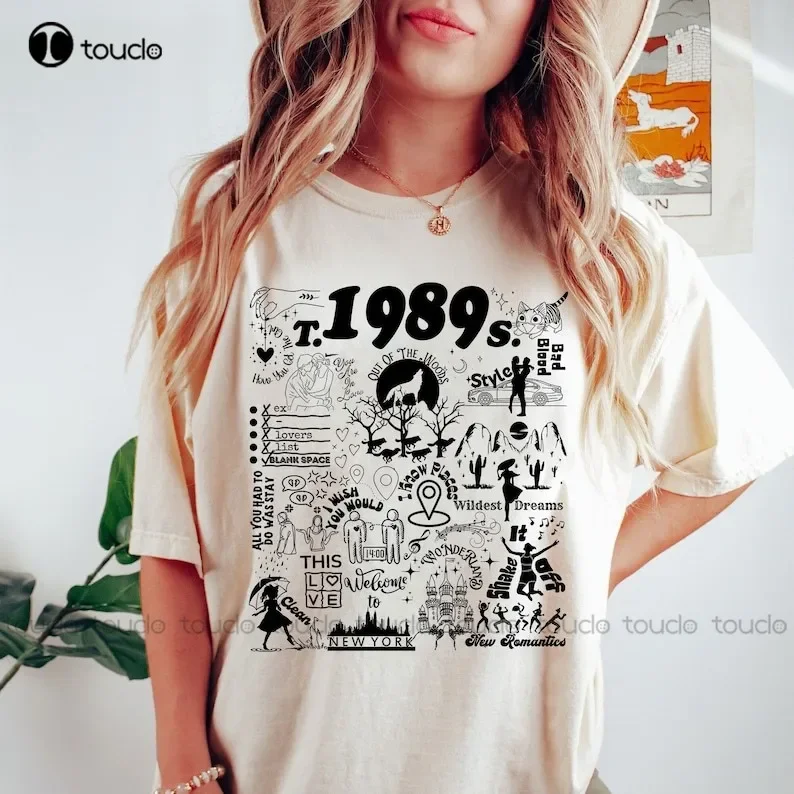 Welcome To New York 1989 Deluxe Version Style Shirt, Clean Wildest Dreams Out Of The Woods Shirt Custom Gift Xs-5Xl Streetwear