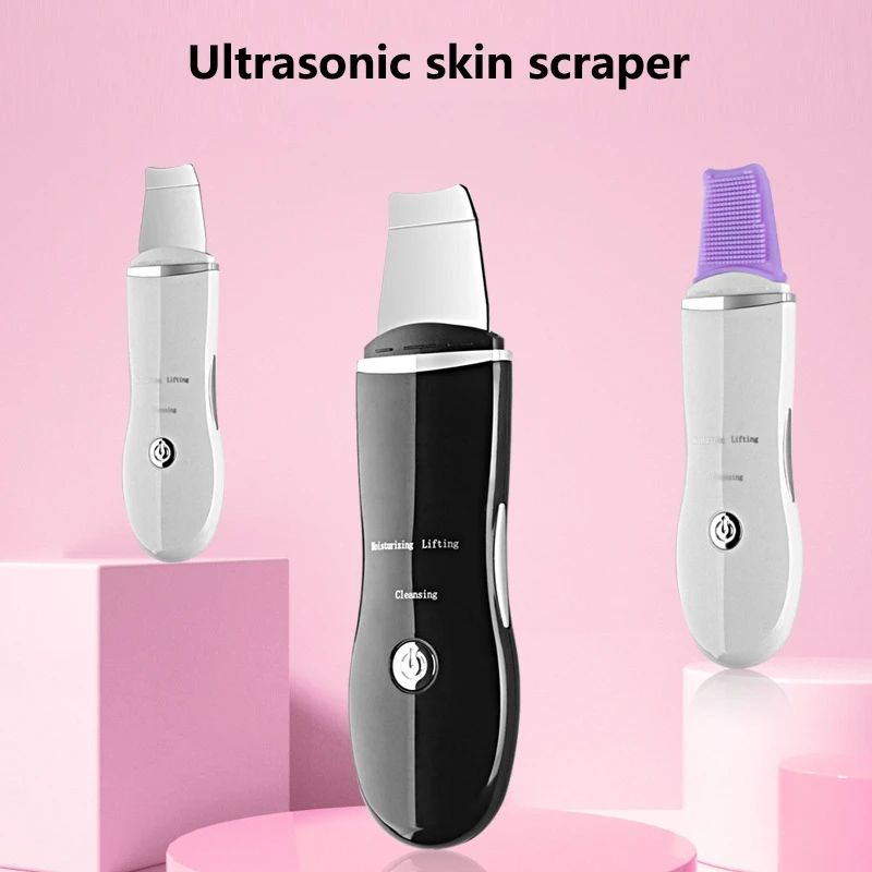 ﻿   Dispositivo di bellezza Elettrico Cura della pelle del viso Rimozione di punti neri Pulizia dei pori Aspirapolvere Detergente per pori del viso