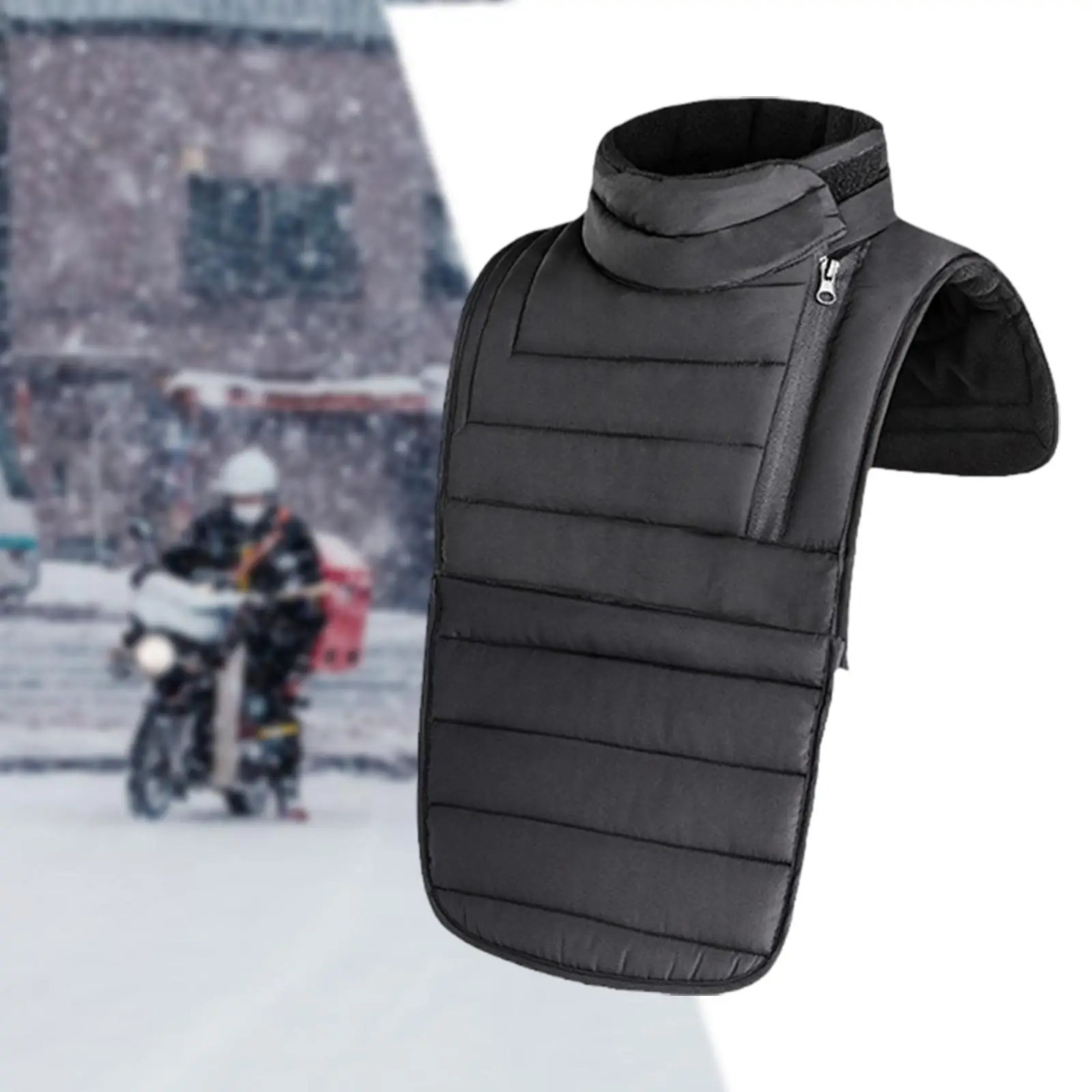 Motorcycle Neck Warmer Soft Motorcycle Neck and Chest Warmer Thermal Neck Warmer for Running Outdoor Activities Hiking Snowboard