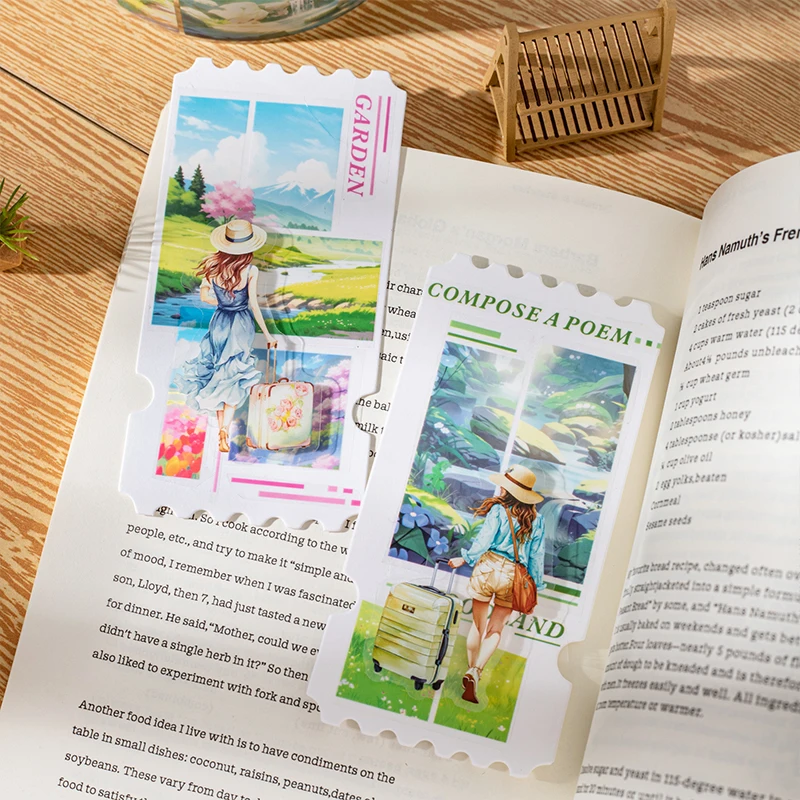 65mm * 200cm Storyboard Dream Series Spring Cloud Landscape Nastro in PET Creativo Diario fai da te Materiale Collage di cancelleria