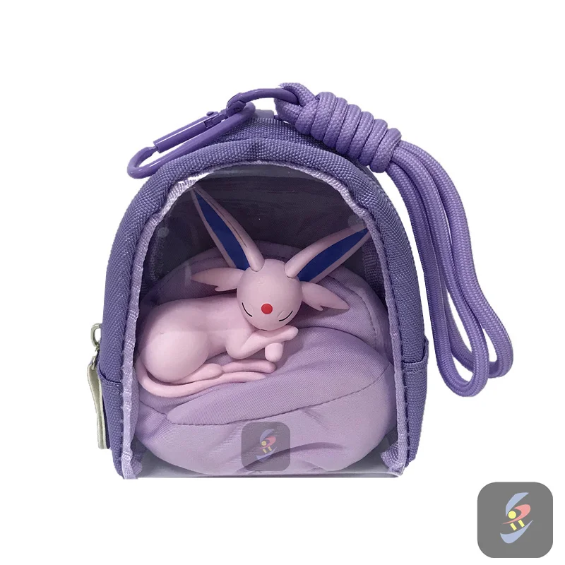 Pokemon Diy Bank Slaappositie Rugzak Hangend Ornament Fee Eevee Snorlax Jirachi Trendy Speelgoed Decoratie Collectible Gift