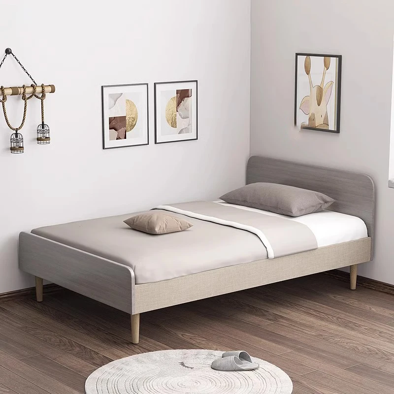 Single Storage Bed Frame European Relax Small Family Confortable Full Body Bed Fashionable High Quality Muebles Home Furniture