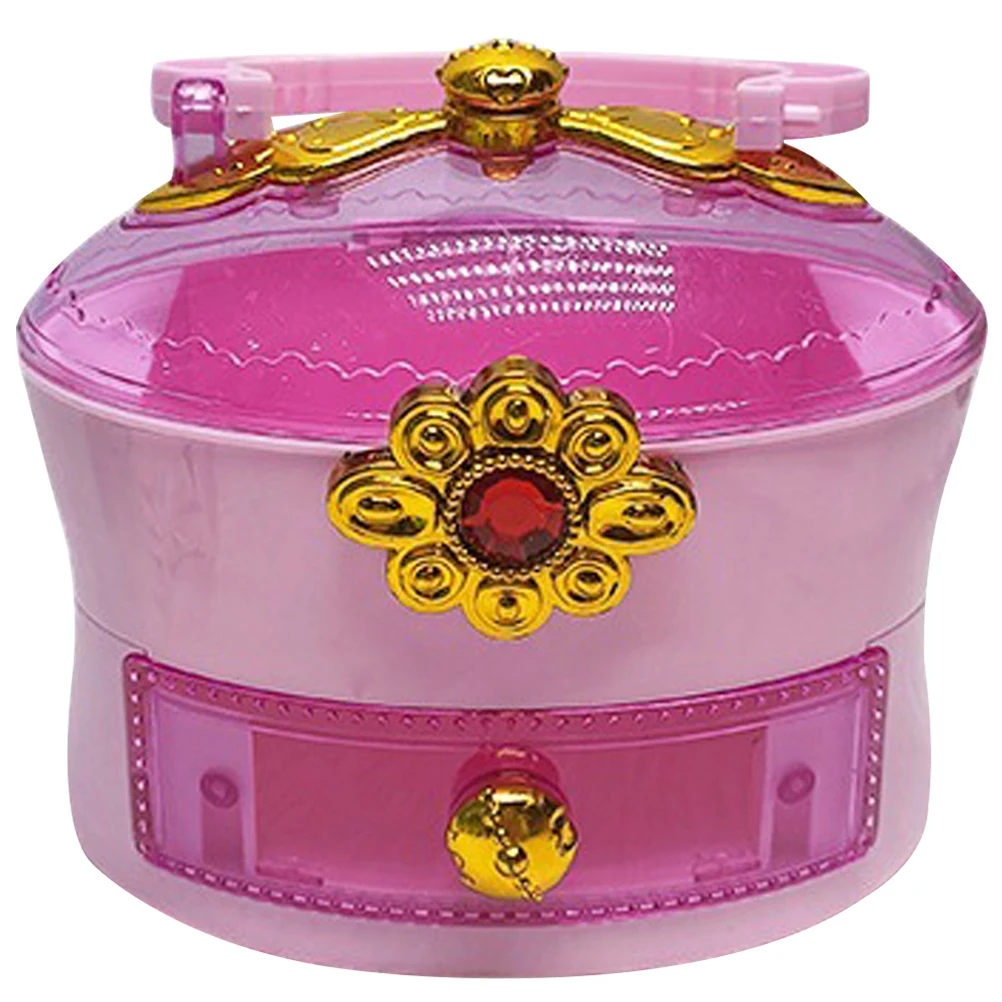 

Hand Drawer Box Accessories Organizer Hair Accessory Storage Tie Plastic Container for