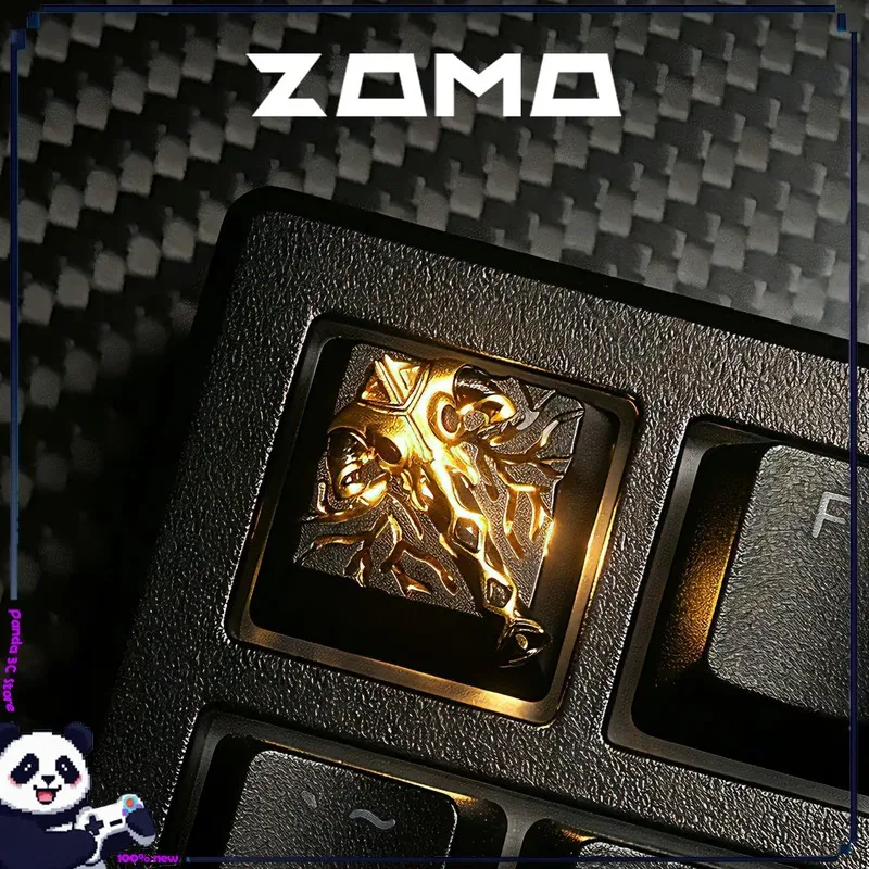 ZOMO DOTA 2 Custom Machined Aluminum Backlit Keycap, Unique Personalized Translucent Design Compatible With OEM Standard