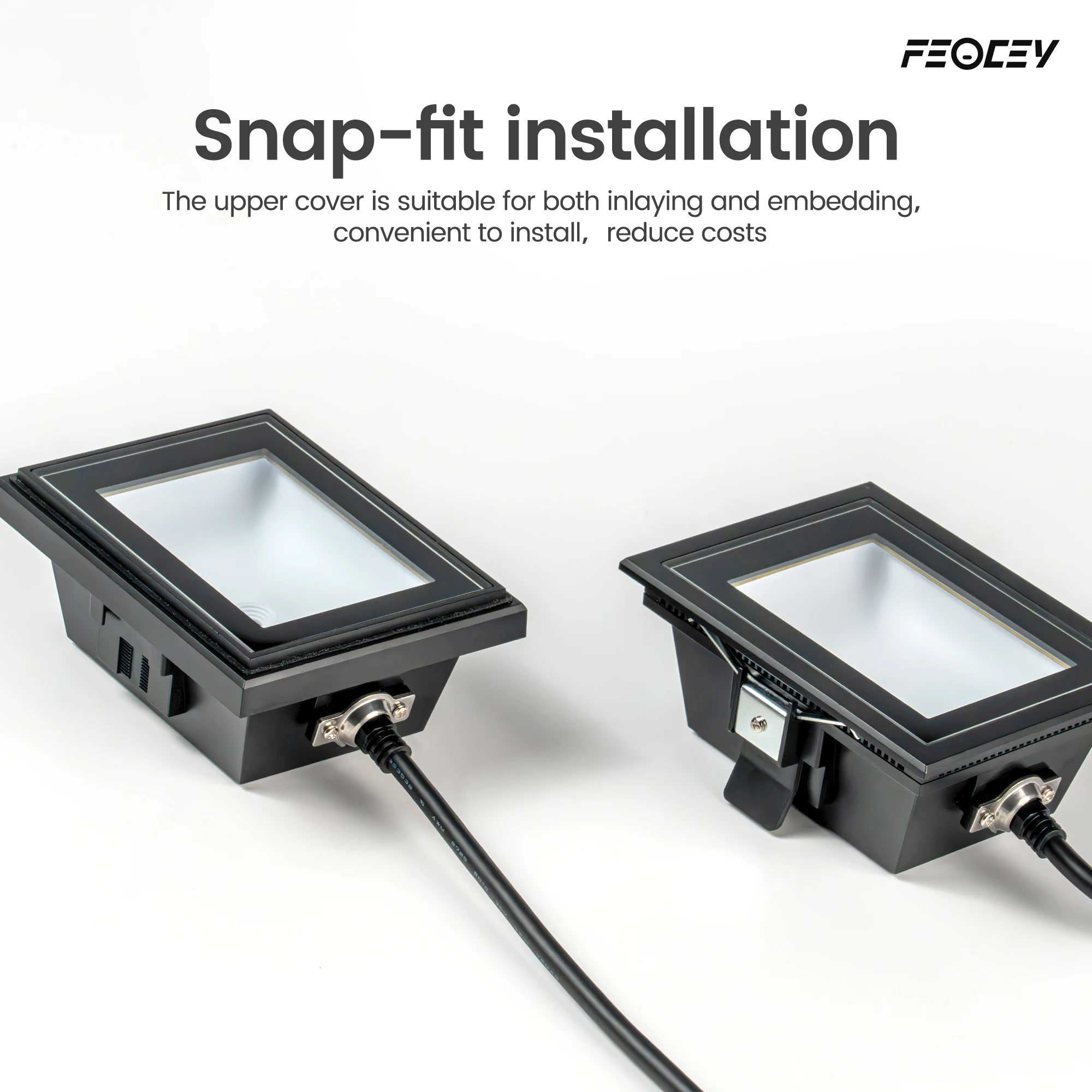 unique OEM Outdoor Waterproof Wiegand RS485 2D Fixed Mount Bar Code Reader Scanner for Kiosk Access Control QR Code Scanner