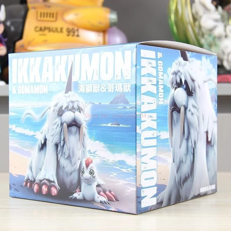 New Digimon Adventure Figure Gomamon Ikkakumon Figures Anime Figurine Ornament Pvc Model Collection Dolls Decoration Toys Gift