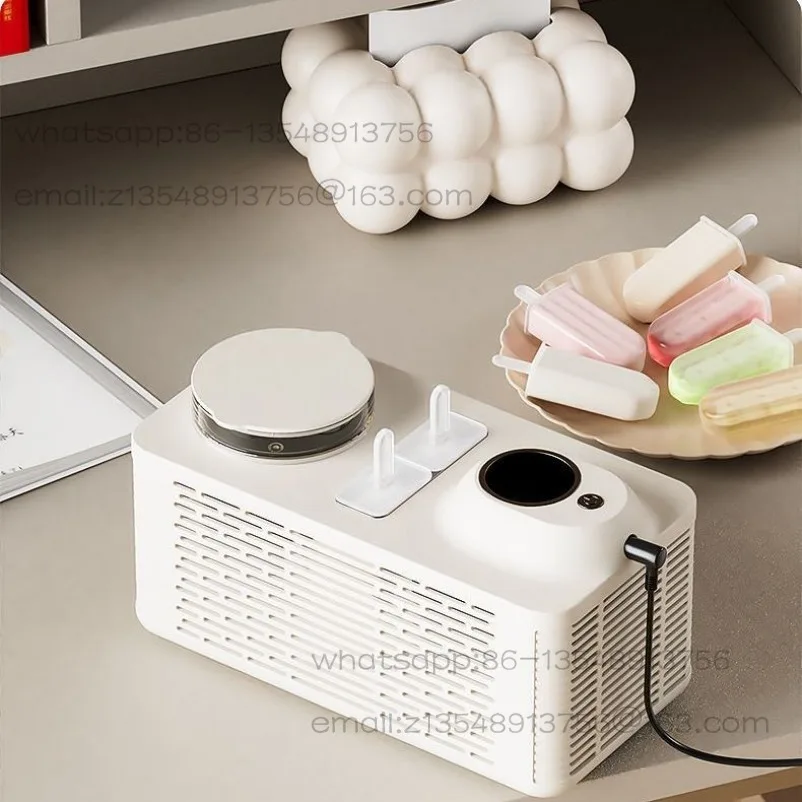 

Small desktop popsicle machine homemade ice cream homemade ice cubes home dormitory car light and convenient
