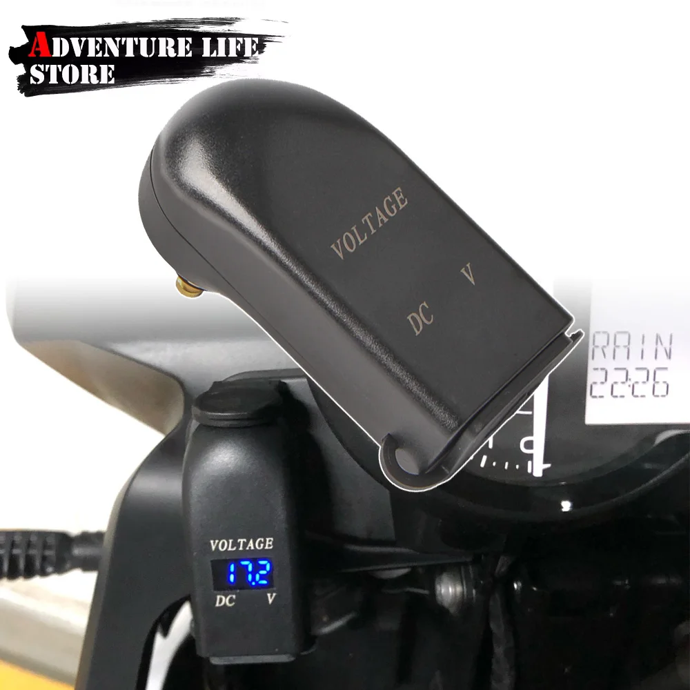 

Зарядное устройство с двумя USB-портами для прикуривателя BMW R1250GS R1200GS F800GS F850GS F650GS F750GS