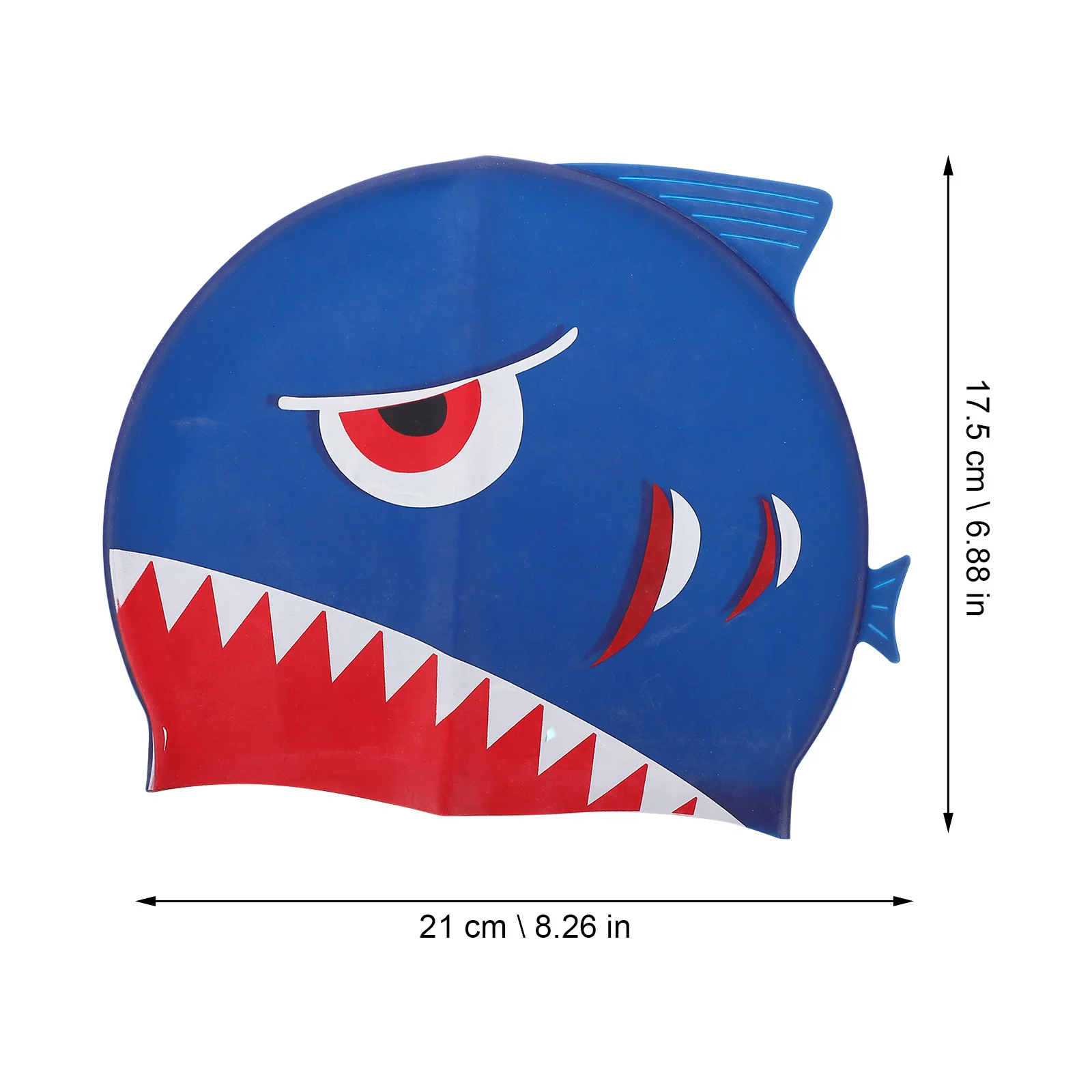 

Parliky Cartoon Silicone Swim Cap for Kids Boys Girls Elastic Comfortable Ear Pool Swimming Hat Fun Design