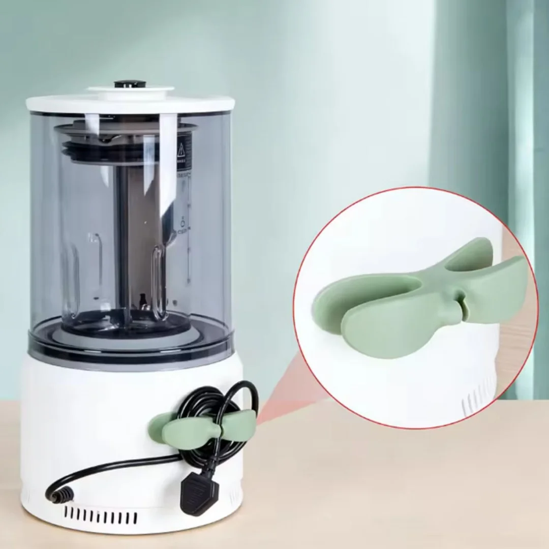 6PCS Kitchen Storage Wire Winder, Household Plug Fixed Power Cord Organizer, Wire and Cable Management, Home Storage Tools