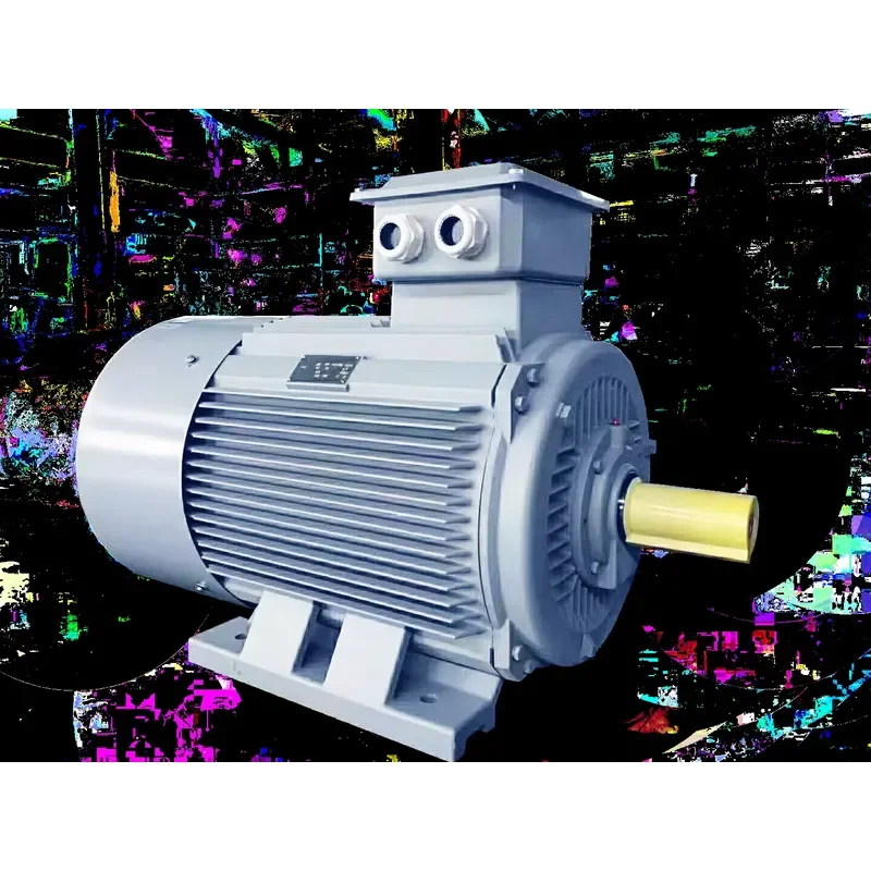 YE3-250M-2P 55kw AC Three Phase Electric Motor 2 Poles 2970rpm Used in Fan