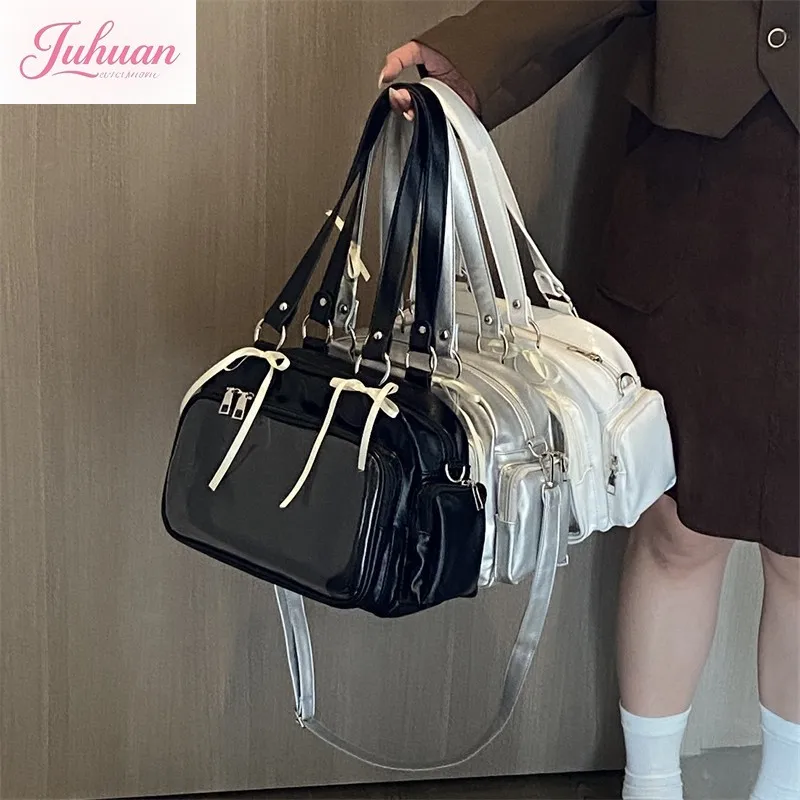 

Japanese Uniform JK Shoulder Bag Large Capacity Transparent Shoulder Crossbody Bag Student School Bags Itabag Women Bolso