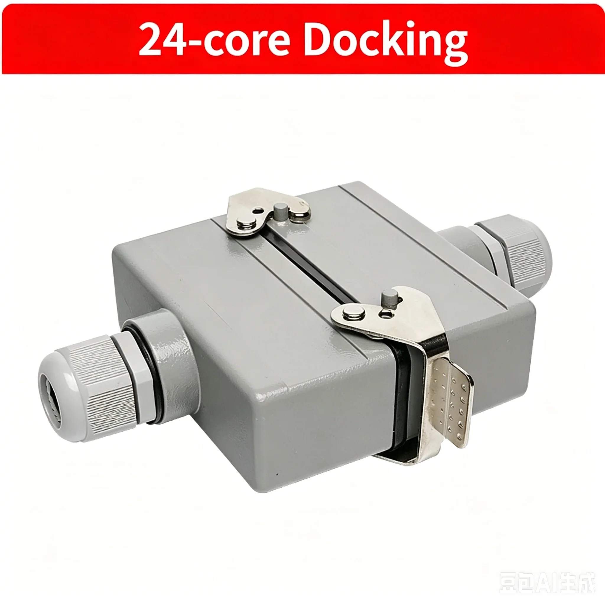 1pcs Heavy-duty connector docking type rectangular HDC-HE-010M HDC-HE-016M 10-core 16-core aviation plug and socket connector