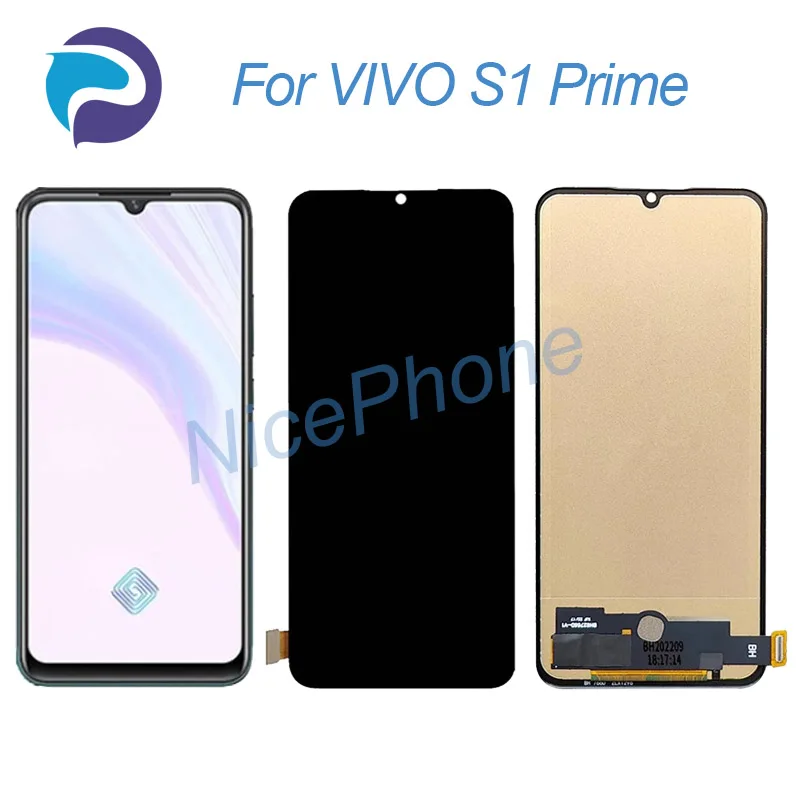 

for VIVO S1 Prime LCD Display Touch Screen Digitizer Assembly Replacement 6.38" V1937 For VIVO S1 Prime Screen Display LCD