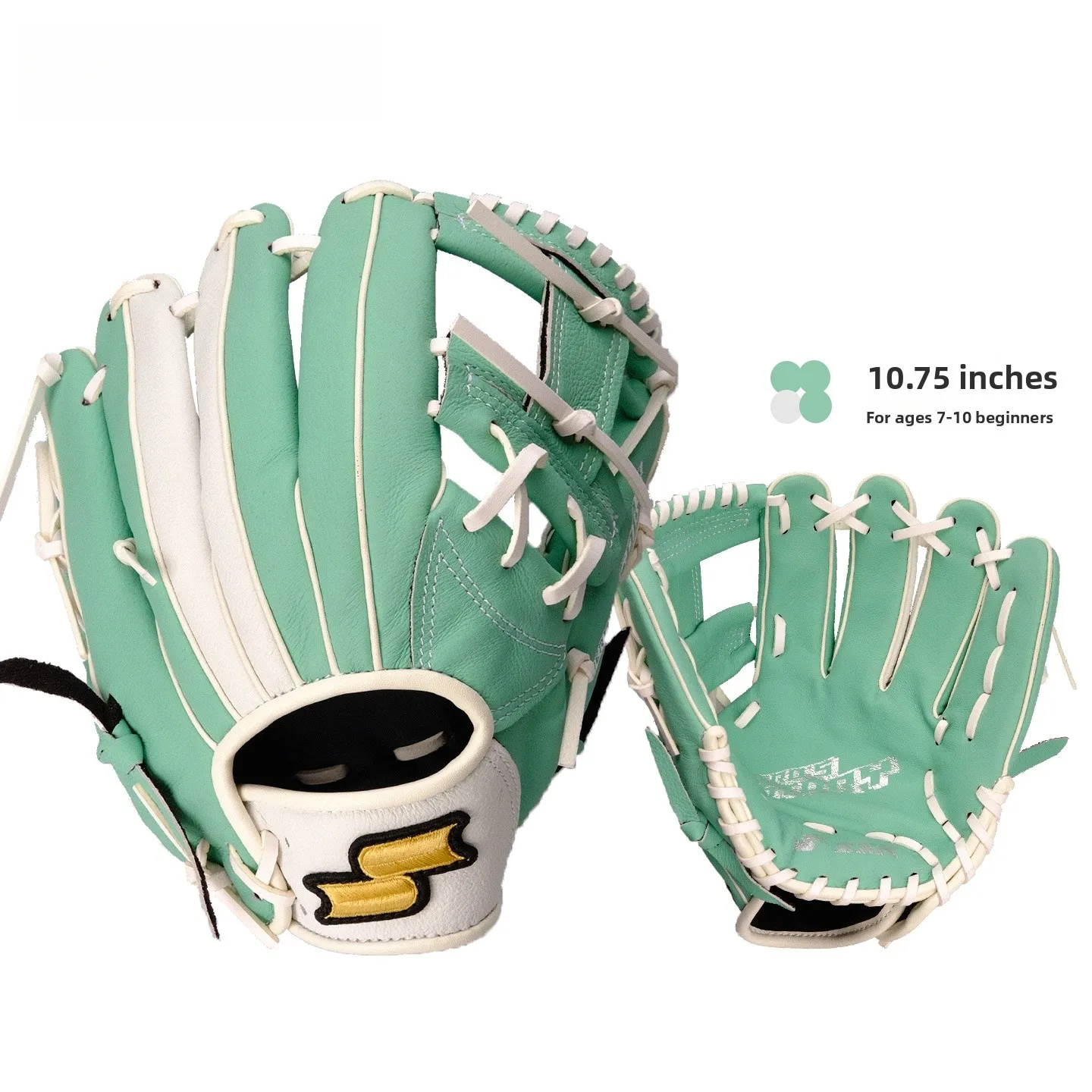 

SSK l Pigskin Soft Baseball Glove for Beginners HeroS Series Children's Sofall Gloves Sports Fitn Fans Supplies