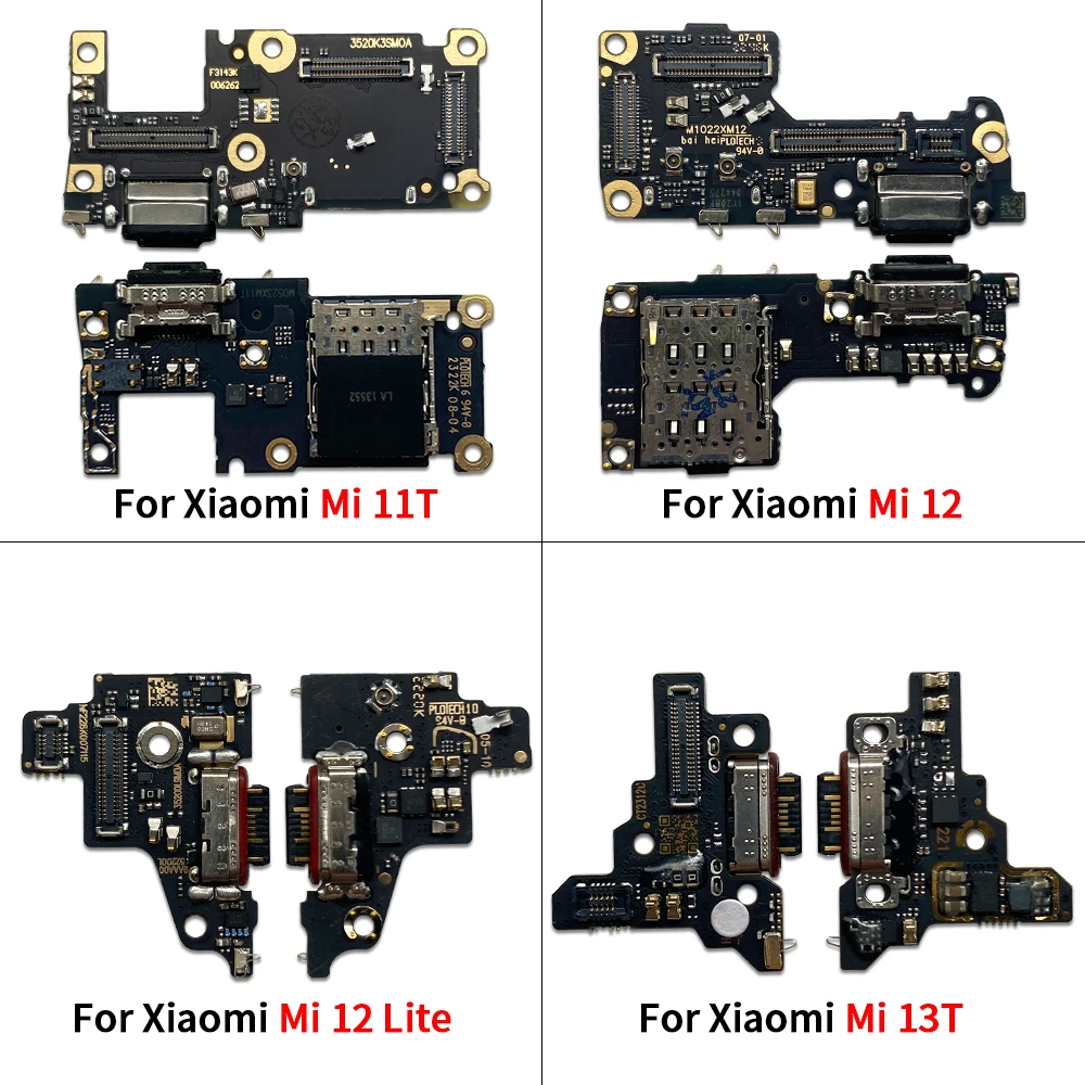 10Pcs Great For Xiaomi Mi 11 Pro 11T 12 12s Lite 12S Ultra 12T 13 Lite 13T 14 Pro USB Charging Port Dock Charger Plug Connector