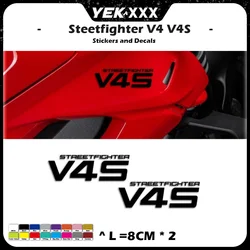 Motorcycle Fairing Shell Sticker Decal Length 8CM *2 Custom Color, Custom Length V4 V4S For Ducati Streetfighter V4 V4S SP2