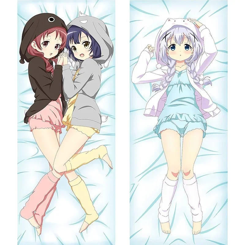 Dakimakura anime theme pillow case throw custom pillowcase otaku gift Bedroom Bedding Cosplay Cushion Cover