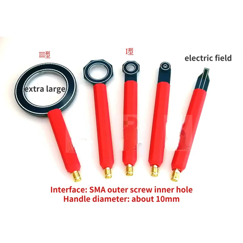 PCB_I 타입 핸들 EMC EMI EMS 근접장 프로브, 전도 방사선 정류 자기장 전기장 프로브, 9K-6G